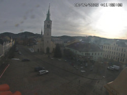 Náměstí, koste sv. Markéty