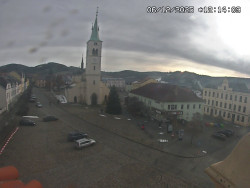 Náměstí, koste sv. Markéty