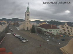 Náměstí, koste sv. Markéty