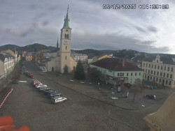 Náměstí, koste sv. Markéty