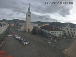 Náměstí, koste sv. Markéty