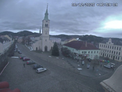 Náměstí, koste sv. Markéty