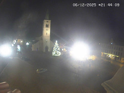 Náměstí, koste sv. Markéty