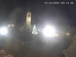 Náměstí, koste sv. Markéty