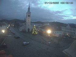 Náměstí, koste sv. Markéty