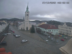 Náměstí, koste sv. Markéty