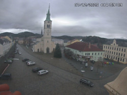 Náměstí, koste sv. Markéty