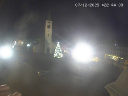 Náměstí, koste sv. Markéty