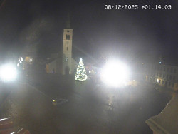 Náměstí, koste sv. Markéty