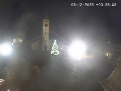 Náměstí, koste sv. Markéty