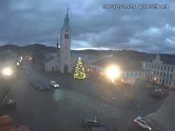 Náměstí, koste sv. Markéty