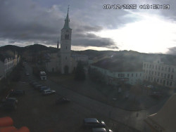 Náměstí, koste sv. Markéty