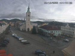 Náměstí, koste sv. Markéty