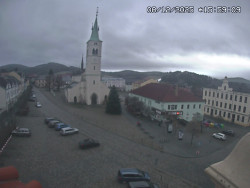 Náměstí, koste sv. Markéty