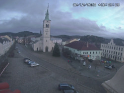 Náměstí, koste sv. Markéty