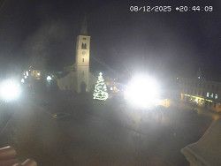 Náměstí, koste sv. Markéty