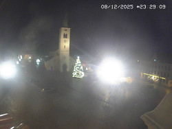 Náměstí, koste sv. Markéty