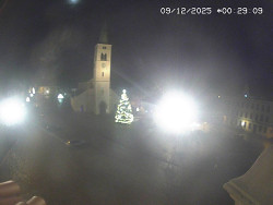 Náměstí, koste sv. Markéty