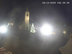 Náměstí, koste sv. Markéty