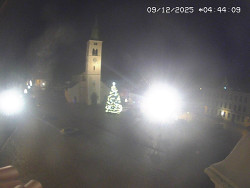 Náměstí, koste sv. Markéty