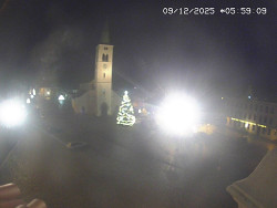 Náměstí, koste sv. Markéty