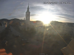 Náměstí, koste sv. Markéty