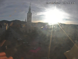 Náměstí, koste sv. Markéty