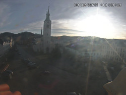 Náměstí, koste sv. Markéty