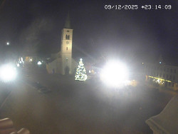 Náměstí, koste sv. Markéty