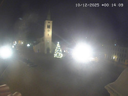 Náměstí, koste sv. Markéty