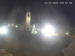 Náměstí, koste sv. Markéty