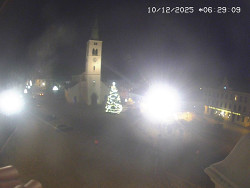 Náměstí, koste sv. Markéty