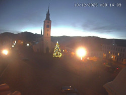 Náměstí, koste sv. Markéty