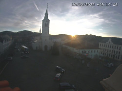 Náměstí, koste sv. Markéty