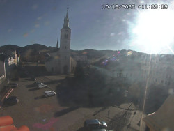 Náměstí, koste sv. Markéty