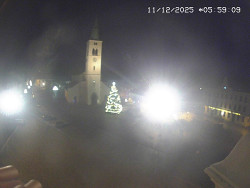 Náměstí, koste sv. Markéty