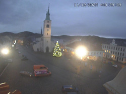 Náměstí, koste sv. Markéty