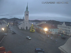 Náměstí, koste sv. Markéty