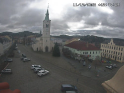 Náměstí, koste sv. Markéty