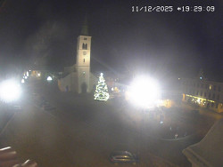 Náměstí, koste sv. Markéty