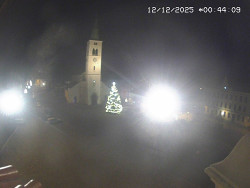 Náměstí, koste sv. Markéty