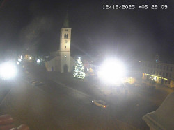 Náměstí, koste sv. Markéty