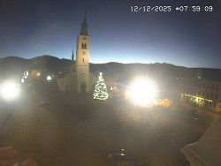 Náměstí, koste sv. Markéty