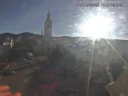 Náměstí, koste sv. Markéty