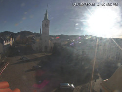 Náměstí, koste sv. Markéty