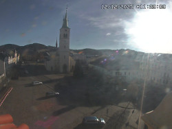 Náměstí, koste sv. Markéty