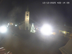 Náměstí, koste sv. Markéty