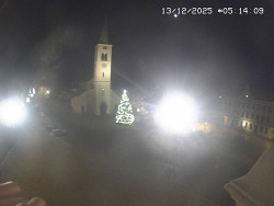 Náměstí, koste sv. Markéty