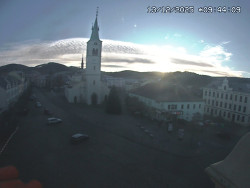 Náměstí, koste sv. Markéty