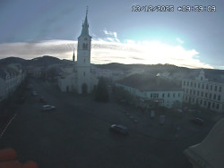 Náměstí, koste sv. Markéty